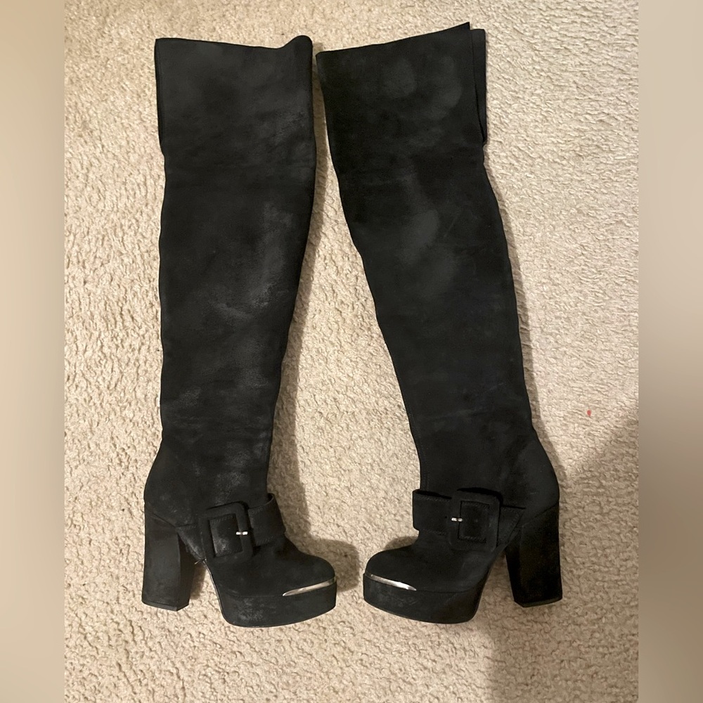 Free People Sixtyseven boots Black suede 38